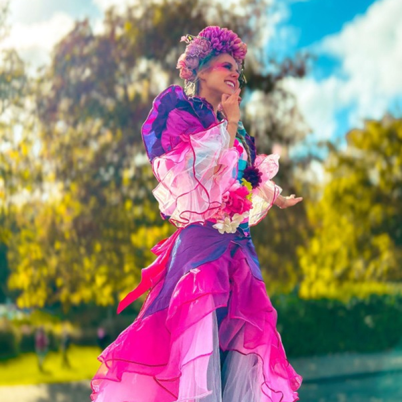 Bloemenmagie op Stelten