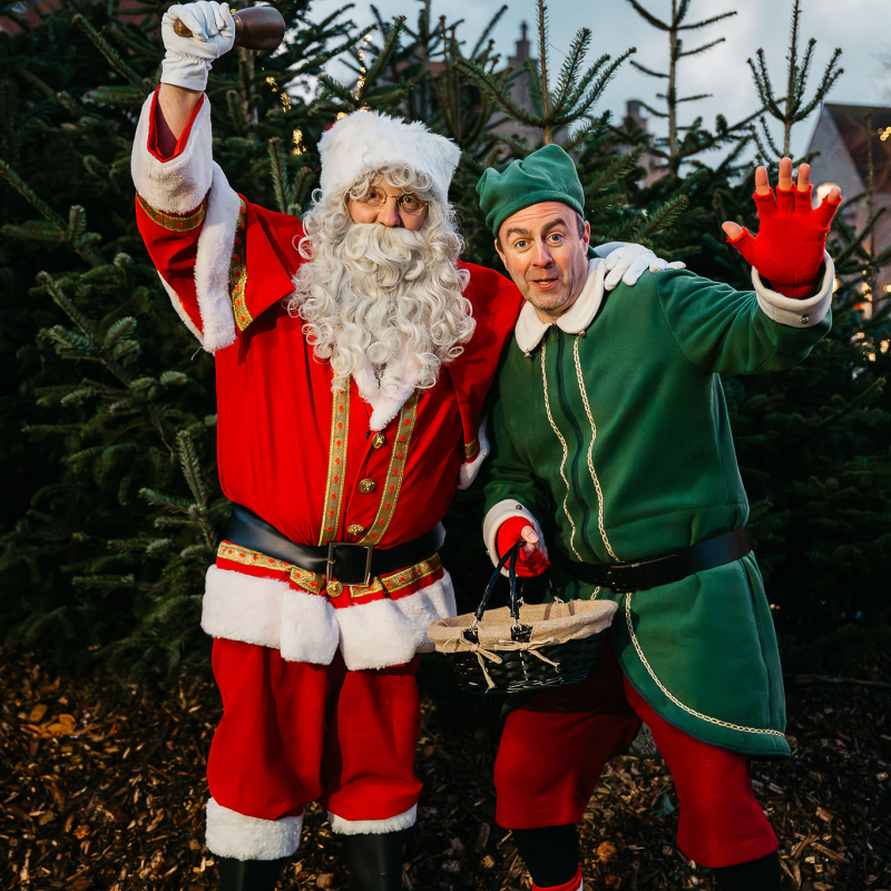 Kerstman en Elf
